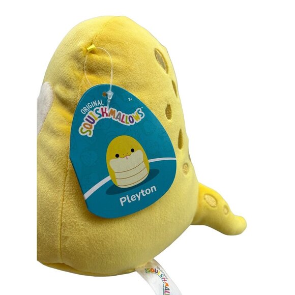 Squishmallow Pleyton Yellow Snake 7.5" Buddy Squad Plush 2023 Stuffed Toy - Picture 6 of 7